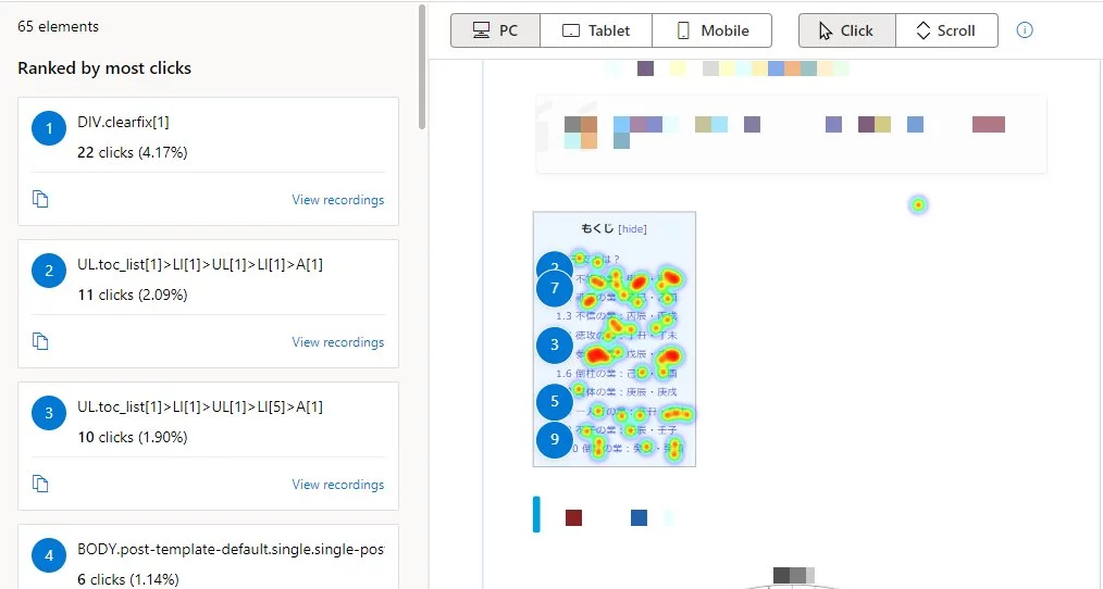 click analysis webp